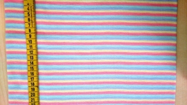 Boordstof pastel streep