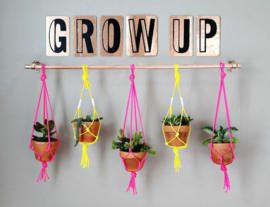 Macrame plantenhanger