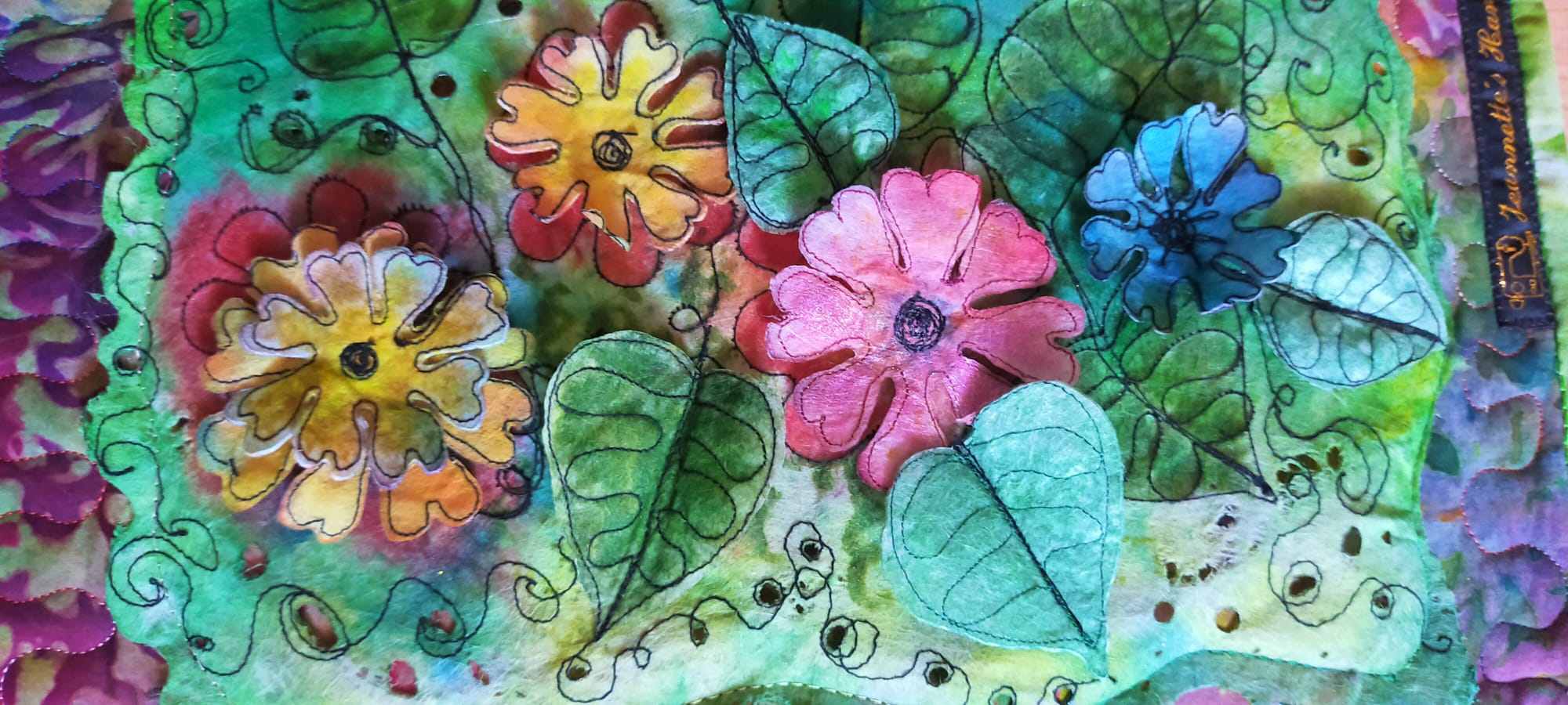 Art Quiltster Jeannette Evers za 20 sept
