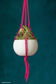 Macrame plantenhanger