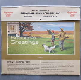 Remington Arms kalender 1967