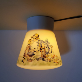 Kinderkamer plafondlamp.