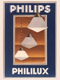 Phililux schoollampen 1929