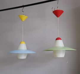 Kunststof jaren 60 lampen