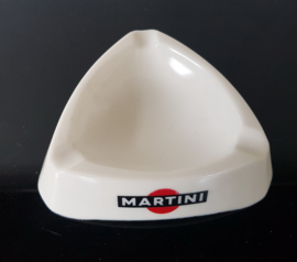 Martini asbak, opaline glas