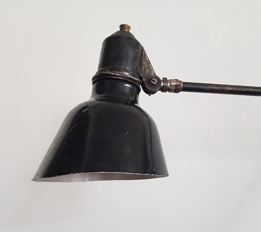 Vintage  Werkplaatslamp / Machinelamp   Midgard