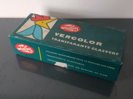 Oude verpakking Talens Vercolor Glasverf