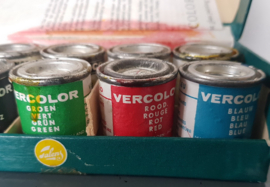 Oude verpakking Talens Vercolor Glasverf