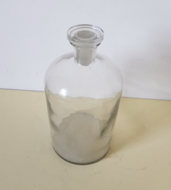 Grote 5 liter Fles met stolp
