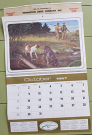 Remington Arms kalender 1967