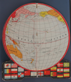 Opvouwbare Vlaggenglobe