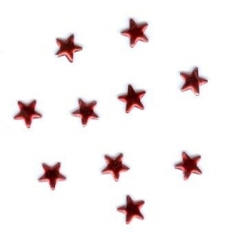 ster rood 6mm 100 stuks