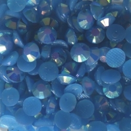 resin blue AB 4mm 200 stuks