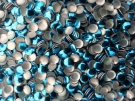 nailheads aqua 2mm +/- 1000 stuks