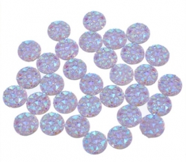 diamond light purple 10 stuks (10mm)
