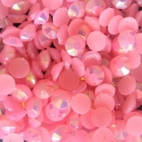 resin licht roze AB 2mm 1000 stuks