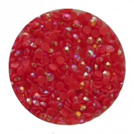 resin ab red 2mm 800 stuks