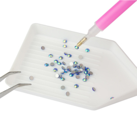 sorteerbakje met picker pen, wax  en pincet