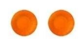 resin oranje 4mm 100 stuks