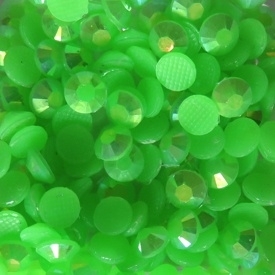 resin fluor groen AB 3mm 500 stuks