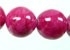 natuursteen rond 10 mm fuchsia-rose