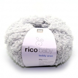 Rico, Baby Teddy Aran, kleurcode 011 (zachtgrijs)