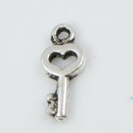 090535 Hanger Sleutel 15mm Antiek Zilver