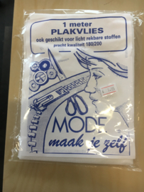 Plakvlies, 1 meter, art.nr. 10109