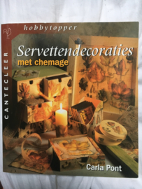 Servettendecoraties met chemage isbn 90-213-2814-3