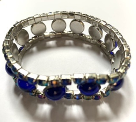 Armband kobaltblauw