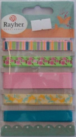 Ripsband, assortiment kleuren