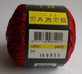 Lizzy kleurnr. 4 (rood)