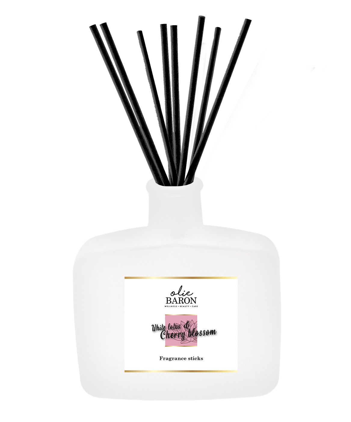 200 ml - Fragrance sticks - Wild lotus / cherry blossom