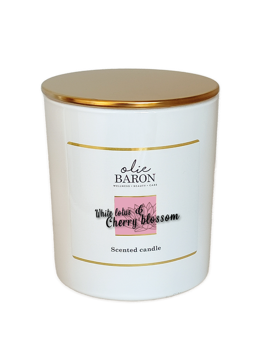 250ml - Scented candle - Wild lotus / cherry blossom