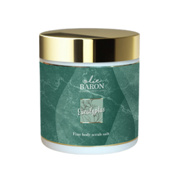 1 Kg. EUCALYPTUS - Fijne scrub zout (geen Dode Zee)