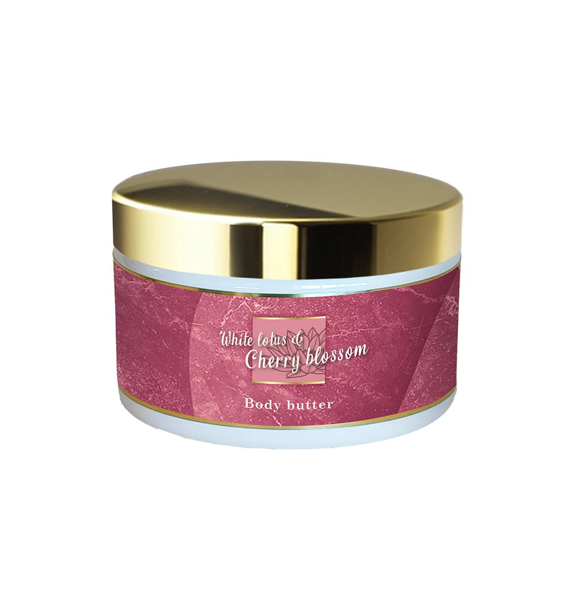 250 gram - Body butter - White lotus & Cherry blossom