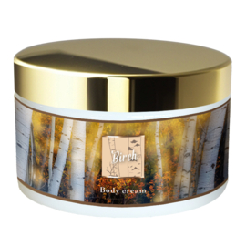 250 gram - Birch (berken) Body cream (bekend van div. Sauna's)