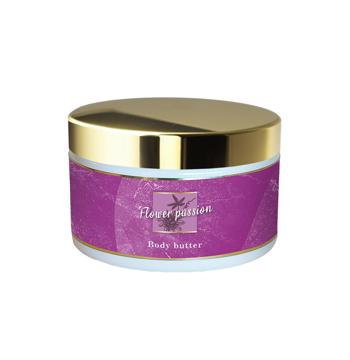 250 gram - Body butter - Flower passion