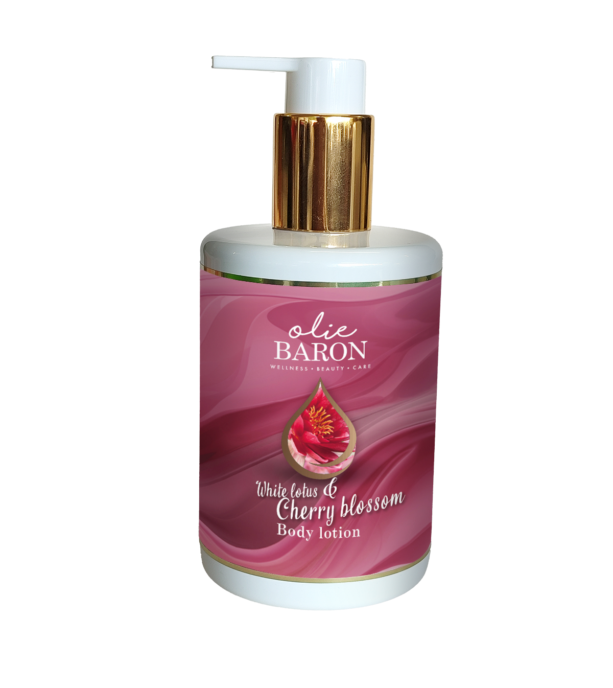 300ml - Body Lotion - White lotus & Cherry blossom