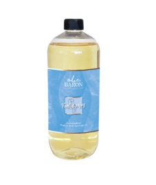 1 liter Neutrale reukloze massage olie + Pomp ( Feel & Enjoy )