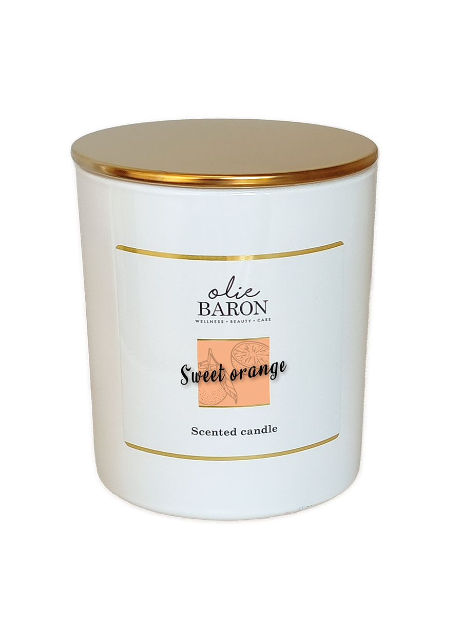 250ml - Scented candle - Sweet orange (sinaasappel)