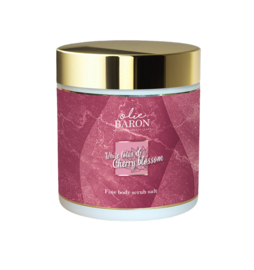 1 Kg. LOTUS/CHERRY - Fijne scrub zout (geen Dode Zee)
