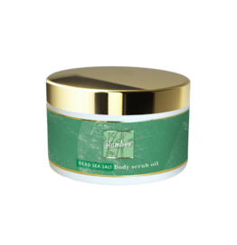 400 Gr. BAMBOE - Grof dode zee scrub/bad zout