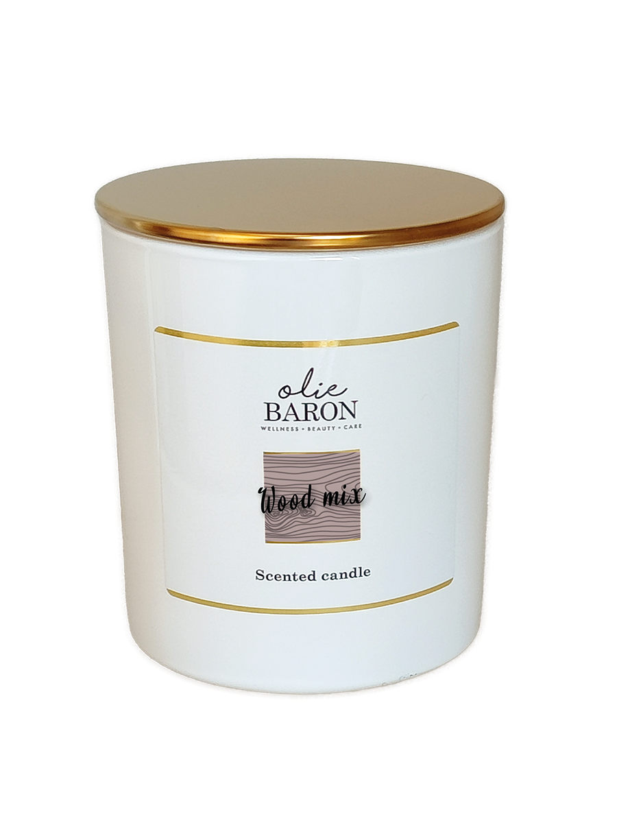 250ml - Scented candle - woodmix (houtmix)