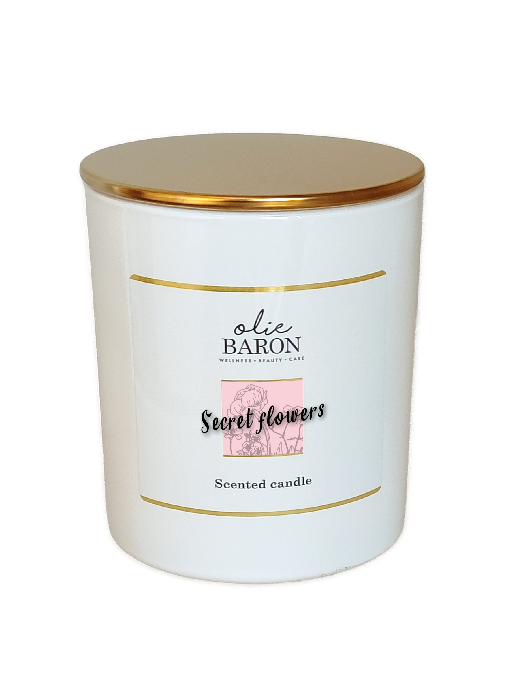 250ml - Scented candle - Secret flowers