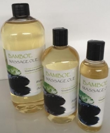 1 ltr. Bamboe Massage Olie + Pomp