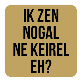 A017 | Ik zen nogal...