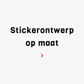 Naamstickers 'Ontwerp op maat'