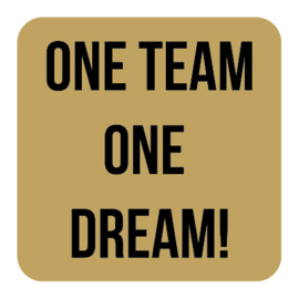 M022 | One team, one dream!