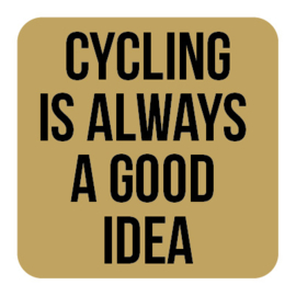 A010 | Cycling is always...